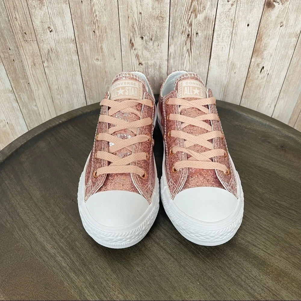 Converse CTAS Ox Dust Pink Sneaker Size 6 Infant
